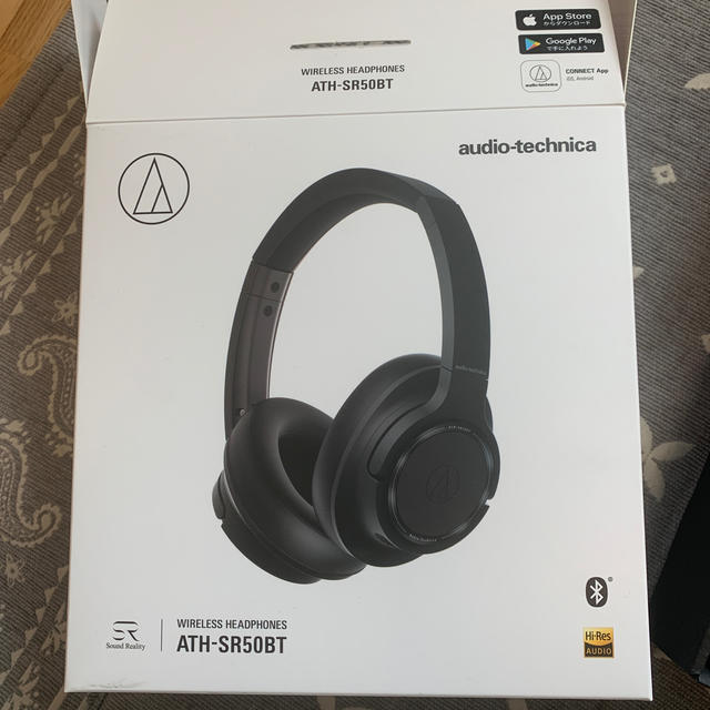 audio-technica(オーディオテクニカ)のATH-SR50BT ヘッドホン スマホ/家電/カメラのオーディオ機器(ヘッドフォン/イヤフォン)の商品写真