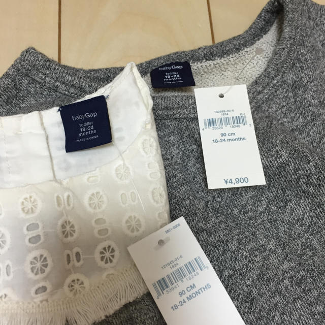 babyGAP(ベビーギャップ)のmei 様  ＊ ２点 キッズ/ベビー/マタニティのキッズ服女の子用(90cm~)(ワンピース)の商品写真