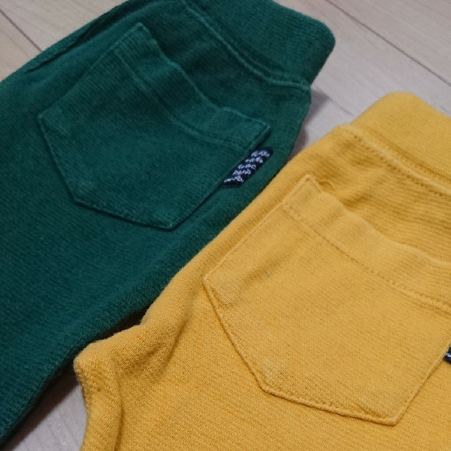 西松屋(ニシマツヤ)の80cm  ズボン2枚セット キッズ/ベビー/マタニティのベビー服(~85cm)(パンツ)の商品写真