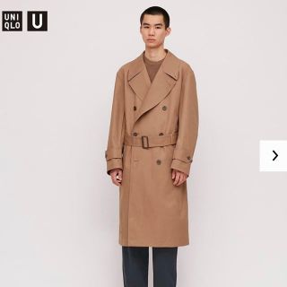 ユニクロ(UNIQLO)のUNIQLO U ブロックテックトレンチコート　S(トレンチコート)