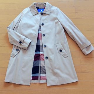 バーバリーブルーレーベル(BURBERRY BLUE LABEL)のブルーレーベル クレストブリッジコート(スプリングコート)