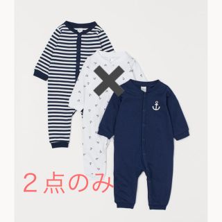 エイチアンドエム(H&M)の美品　H&M ベビー服(ロンパース)