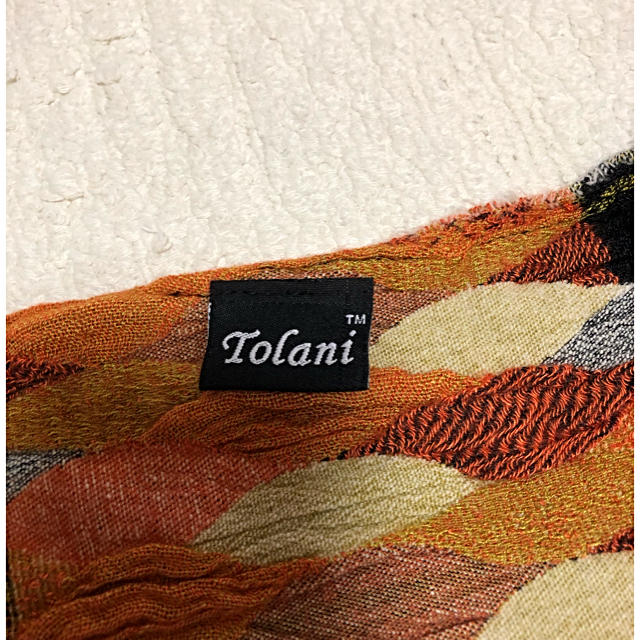 Tolani(トラニ)のtolani  ストール レディースのファッション小物(ストール/パシュミナ)の商品写真