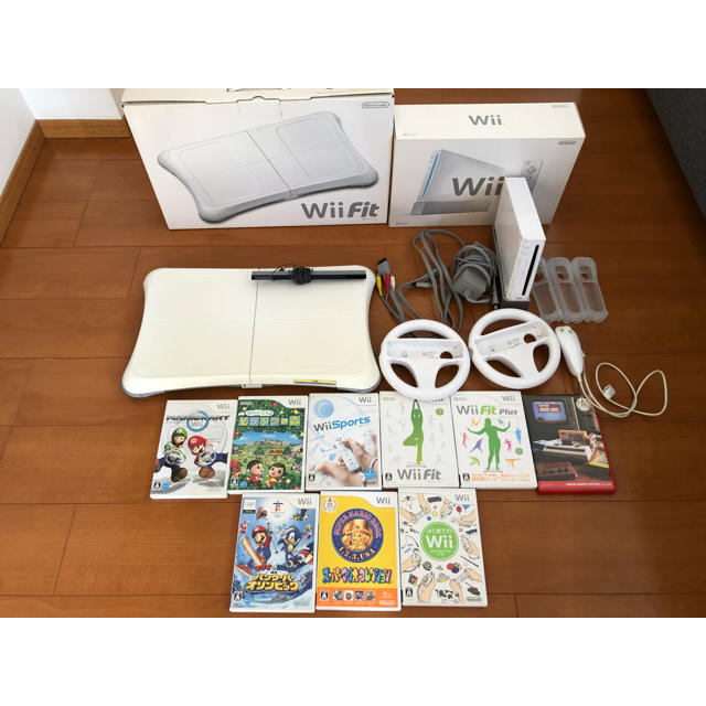 Wii セット　本体などなど家庭用ゲーム機本体