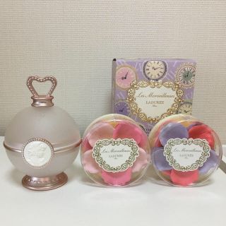 レメルヴェイユーズラデュレ(Les Merveilleuses LADUREE)の【限定】レ・メルヴェイユーズラデュレ　フェイスカラーローズラデュレ&ポット(チーク)