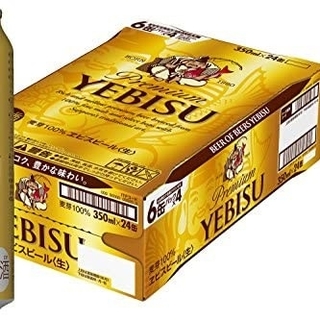 エビス(EVISU)の◆送料込み◆サッポロ エビスビール [ 350ml×24本 ]🔷(ビール)