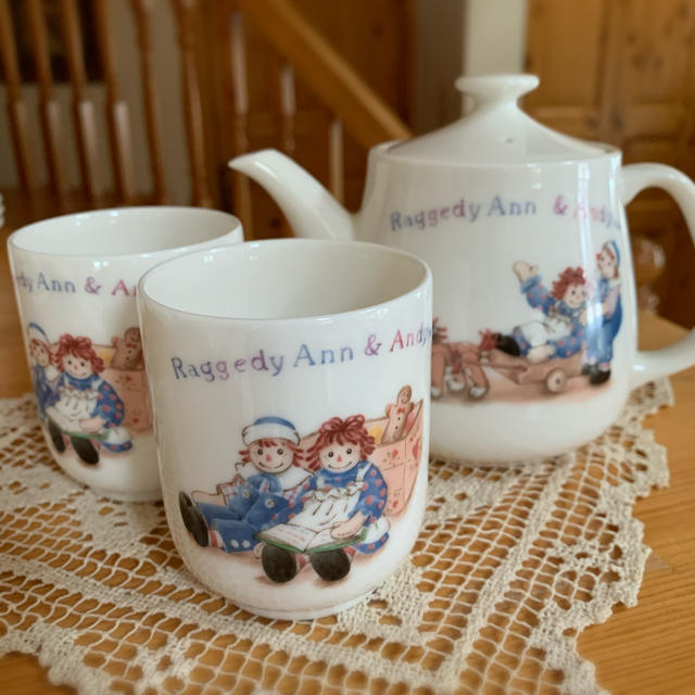 RAGGEDY ANN＆ANDY ポットセット インテリア/住まい/日用品のキッチン/食器(食器)の商品写真