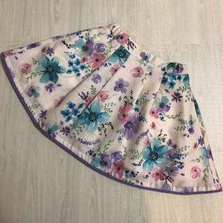 アナスイミニ(ANNA SUI mini)のアナスイミニ  花柄 フレア スカート 110(スカート)