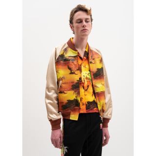 アンユーズド(UNUSED)のDoublet ALOHA 3D PRINTED SOUVENIR JACKET(スカジャン)