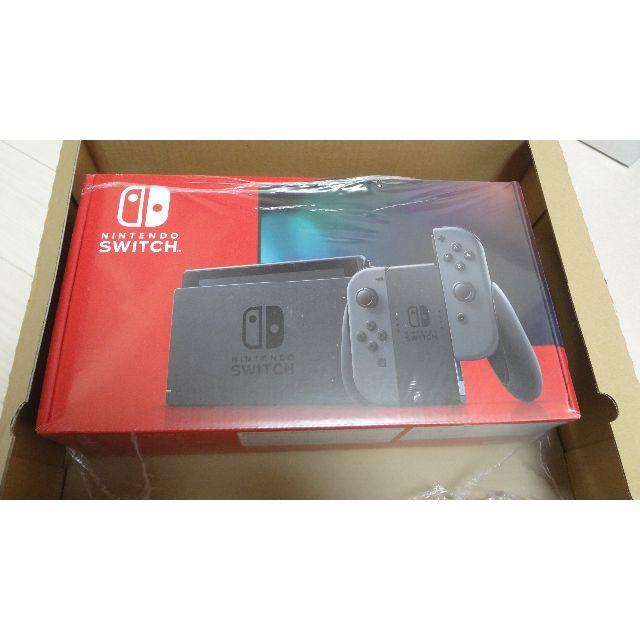 【新型】Nintendo Switch スイッチ本体  グレー【美品】