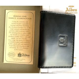 オールデン(Alden)の日本未発売！レア オールデン コードバンカードケース！名刺も(名刺入れ/定期入れ)