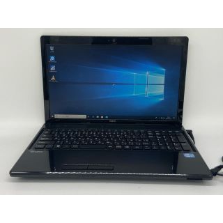 エヌイーシー(NEC)の第2世代Core i3 Windows10 NEC ブラック ノートパソコン(ノートPC)