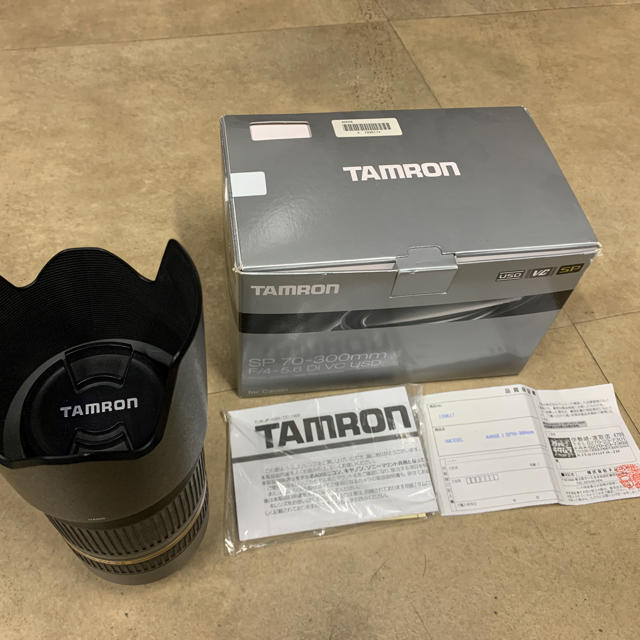 TAMRON SP 70-300mm F4/5.6 Di VC USD 新作人気 etalons.com.mx