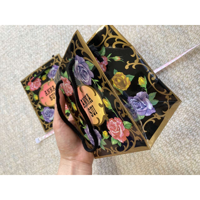 ANNA SUI(アナスイ)のANNA SUI アナスイ ショッパー ショップ袋 2つセット レディースのバッグ(ショップ袋)の商品写真