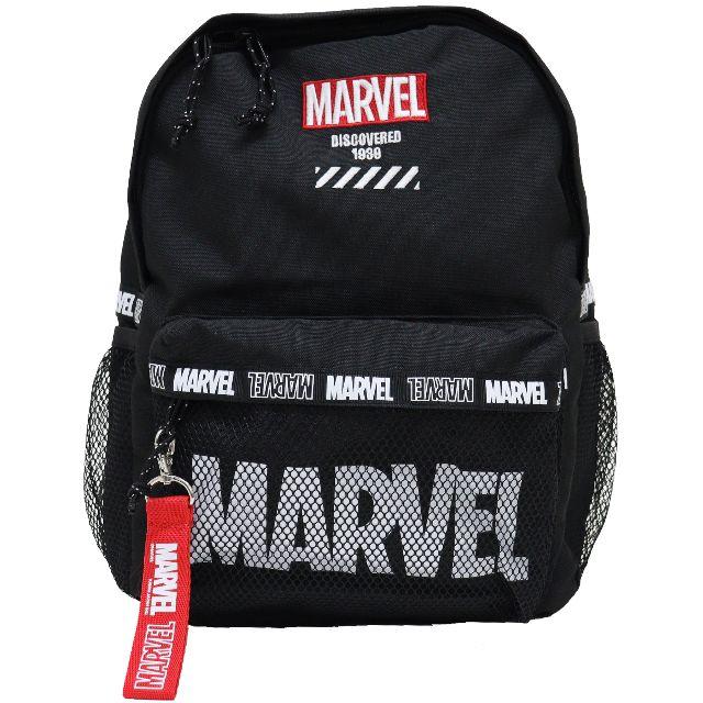 MARVEL(マーベル)のMARVEL マーベル キッズ リュック 撥水加工 12リットル★ブラック新品 キッズ/ベビー/マタニティのこども用バッグ(リュックサック)の商品写真