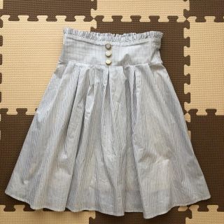 マジェスティックレゴン(MAJESTIC LEGON)のMAJESTICLEGON ストライプ スカート(ひざ丈スカート)