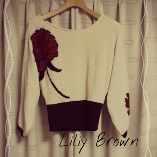 リリーブラウン(Lily Brown)のLiliy Brown♥ショートニット(ニット/セーター)