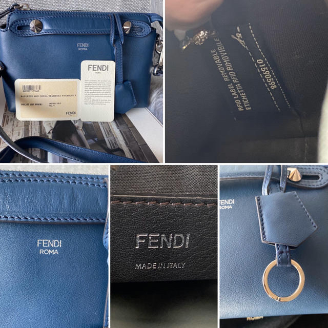 くままさま専用✨フェンディ FENDI ミニ バイザウェイ ネイビー ✨ 3