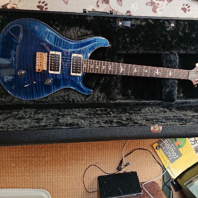 ☆新品未使用☆PRS custom24 10top whale blue