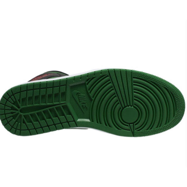 NIKE(ナイキ)のたけや様専用　エア ジョーダン 1 MID グリーン 27cm メンズの靴/シューズ(スニーカー)の商品写真