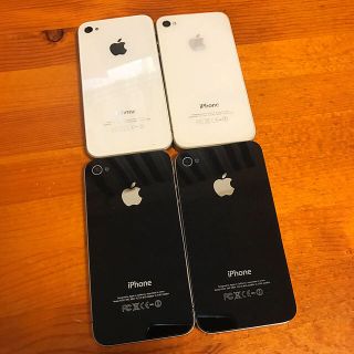 アイフォーン(iPhone)のiPhone 4 ×3台、4s ×1台　ジャンク　計4台セット(スマートフォン本体)