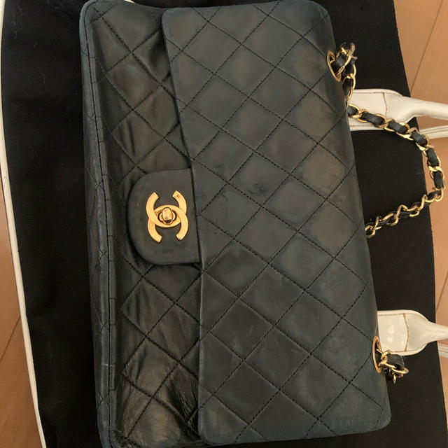 CHANEL マトラッセ ココマーク チェーンショルダーバッグゴールド金具