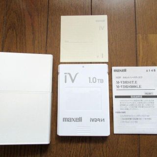 マクセル(maxell)のiVDR-S 1TB カセットハードディスク「iV（アイヴィ）」(その他)