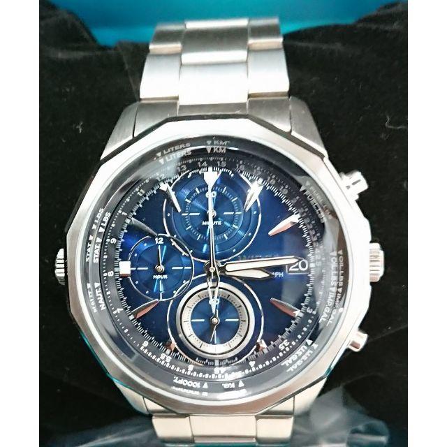 WIRED VK67-K090 クロノグラフ クォーツ腕時計　ブルー