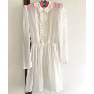 ガニーサックス(GUNNE SAX)のgunne sax ガニーサックス　ワンピース　古着　vintage(ひざ丈ワンピース)