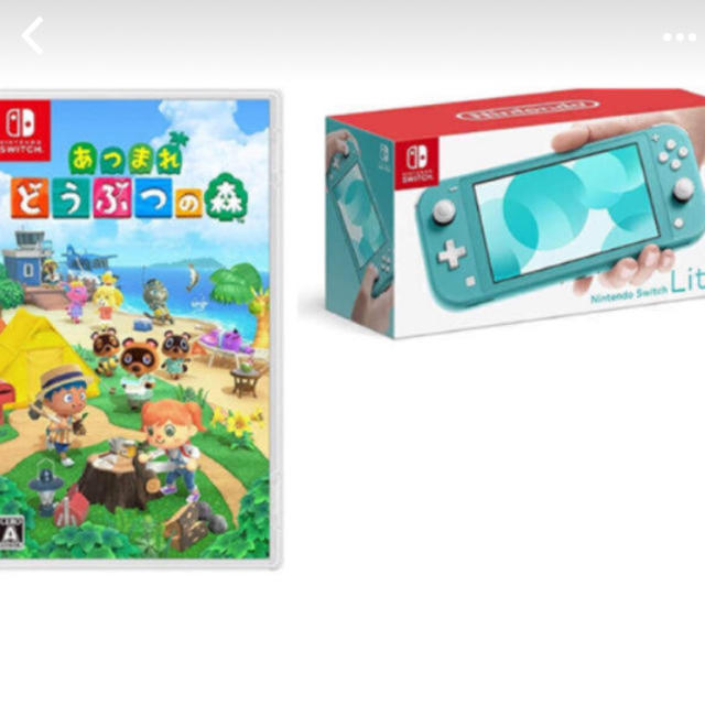 Nintendo Switch - スイッチライト ターコイズ 集まれどうぶつの森 セット新品未開封