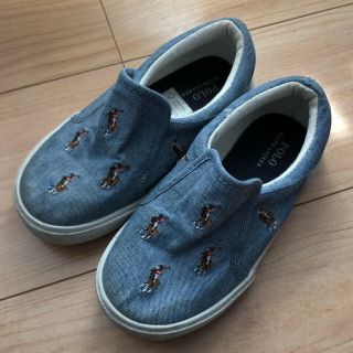 ポロラルフローレン(POLO RALPH LAUREN)のPOLOラルフローレン☆スリッポン　16cm(スリッポン)