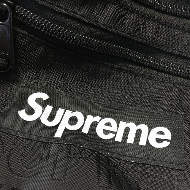 Supreme(シュプリーム)のSupreme Waist Bag BLACK ウエストバッグ 黒 19ss メンズのバッグ(ウエストポーチ)の商品写真