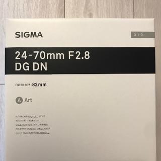 シグマ(SIGMA)の【新品・未開封】SIGMA 24-70mm F2.8 DG DN  Art(ミラーレス一眼)