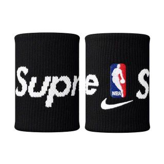 シュプリーム(Supreme)の国内購入 Supreme NIKE NBA リストバンド 黒(バングル/リストバンド)