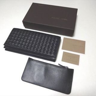 ボッテガヴェネタ(Bottega Veneta)の【新品】ボッテガヴェネタ 二つ折り長財布(折り財布)