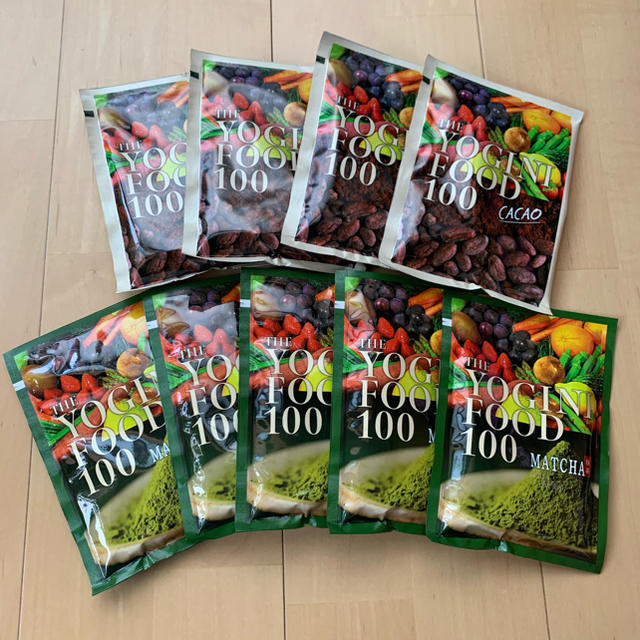 YOGINI FOOD 100 CACAO 抹茶の通販 by ちゅん's shop|ラクマ
