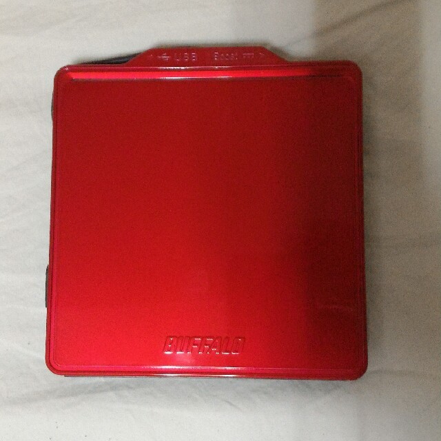 バッファロー ポータブル ブルーレイドライブ BRXL-PC6VU2-RD スマホ/家電/カメラのPC/タブレット(PC周辺機器)の商品写真