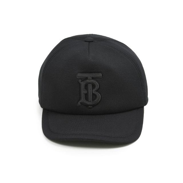 BURBERRY バーバリー メンズ TB ブラックキャップL BURBERRY バーバリー メンズ TB ブラックキャップL