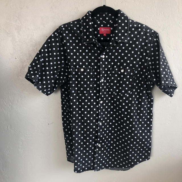 Supreme(シュプリーム)のsupreme Polka Dot Denim Shirt 18ss メンズのトップス(シャツ)の商品写真