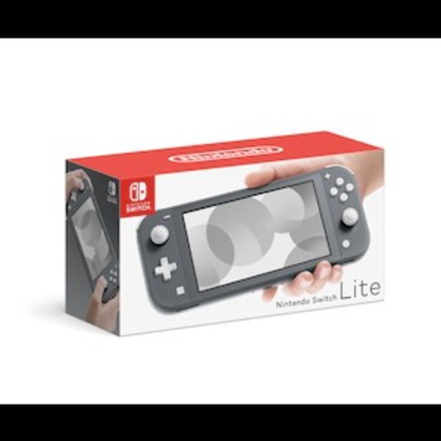 送料込み Nintendo Switch Lite グレー　任天堂スイッチ本体