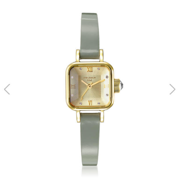 STAR JEWELRY(スタージュエリー)の🌸 新品　試着のみ　スタージュエリー　ガール　STEEL ウォッチ  レディースのファッション小物(腕時計)の商品写真