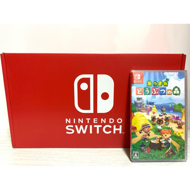 超美品 Switch Nintendo - ネオンレッド ネオンブルー/(R) Joy-Con(L