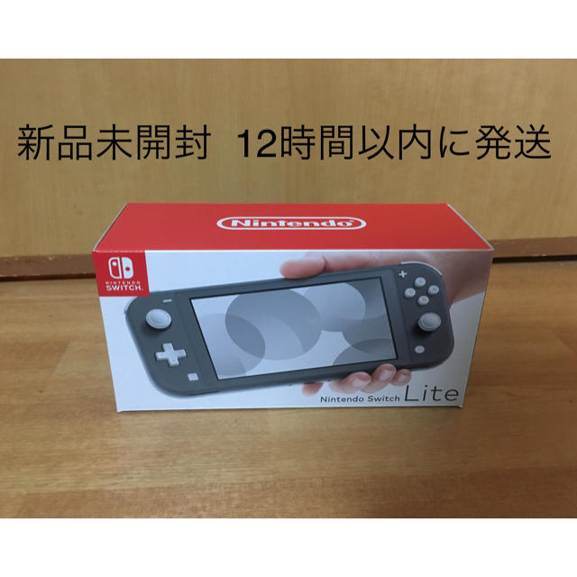 Nintendo Switch Lite グレー 本体 超美品 スイッチライト①