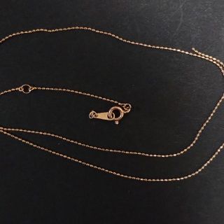 ジュエリーツツミ(JEWELRY TSUTSUMI)の【訳あり】K10 ピンクゴールド  チェーン(ネックレス)