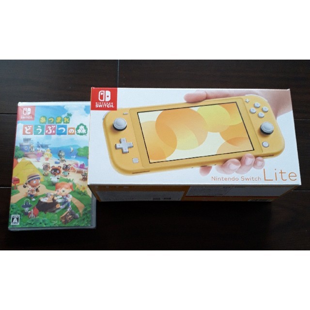 任天堂　switch lite　あつまれどうぶつの森　ソフト