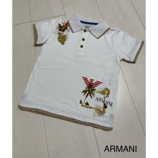 アルマーニ ジュニア(ARMANI JUNIOR)のARMANI JUNIOR☆折襟 Tシャツ(Tシャツ/カットソー)