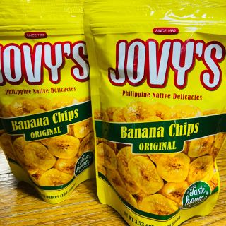 Jovy's Banana Chips 8袋