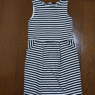 エイチアンドエム(H&M)の120 ボーダー👗ワンピース(ワンピース)