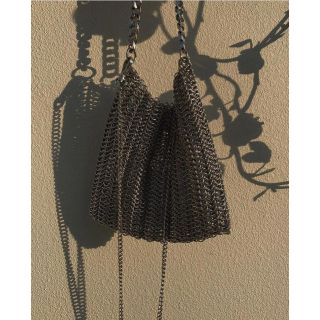 アメリヴィンテージ(Ameri VINTAGE)の【新品未使用タグ付】HEAVY CHAIN MESH BAG(ショルダーバッグ)