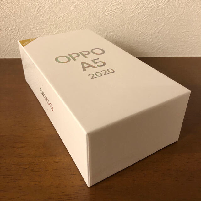 SIMフリー新品未使用 OPPO A5 2020 青ブルー CPH1943 本体